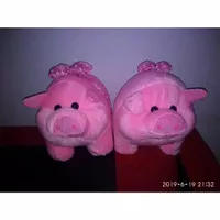boneka babi pink size S