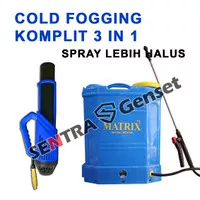 Cold Fogging Sprayer Disinfektan. Elektrik Manual