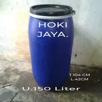 Drum plastik/Gentong plastik/Tong plastik HDPE 150 Liter