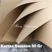 Kertas Samson 80 Gr Plano - 10 Lembar - Kertas Bungkus Packing Kertas