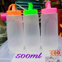 botol kecap besar plastik saos /Tempat kecap & saos besar