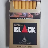 rokok djarum black cappucino 16 batang