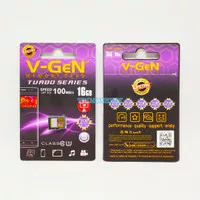 Micro SD V-gen 8GB 16GB 32GB Turbo Series MicroSD HC Class 10 Resmi