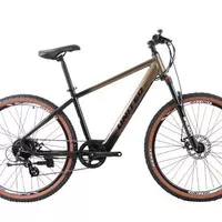 sepeda MTB united elektrik manrola coklat