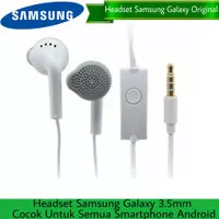 Handsfree Samsung J3 INDO Earphone Samsung J8 Universal AUX 3.5mm 1.2m