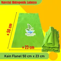 Kain Flanel untuk Sumbu Hidroponik 50 cm x 23 cm