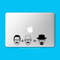 Macbook Sticker Heisenberg Walter White Equation Breaking Bad