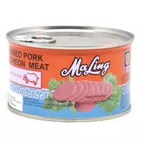 Maling TTS luncheon pork meat 397 gr / daging ham babi ma ling canned