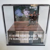 diorama 3d cube with song the last of us part 2 tlou2 future days