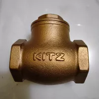 Swing check valve kitz kuningan 1 1/2" Inch drat DN40