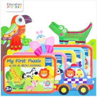 Jigsaw Puzzle Anak 6in1 My First Puzzle/ Mainan Edukatif /Puzzle Kayu