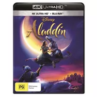 Aladdin - Live Action (4K UHD + Blu Ray) - Baru Original Impor