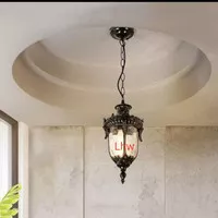 Lampu gantung hias klasik outdoor indoor 1170 dekorasi teras,cafe