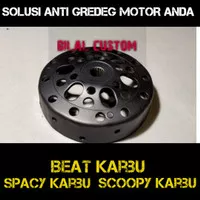 Mangkok CVT Kampas Ganda Beat Scoopy Spacy Karbu Original Custom