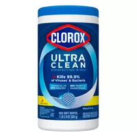 Clorox Ultra Clean Disinfecting Wipes - 100 Wet Wipes