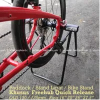 Stand Sepeda Lipat Paddock Sepeda Bike Stand Display Standar Sepeda