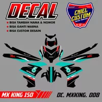 Decal Sticker Full Body MX KING 150 Desain 008 Petronas
