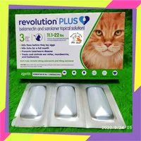 Revolution Cat Plus 1Box (BB 5-10kg) / Obat Kutu Kucing Revolution