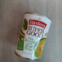 Baxters Pea Broccoli Basil Pesto Low Fat Veg Soup Campbells UK Spore
