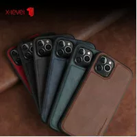 Leather Case Iphone 12 Mini 5.4" X-Level Premium Leather Case Original
