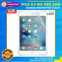 iPad 9.7 Gen 6 2018 A1893 A1954 Anti Gores Bening Screen Protector