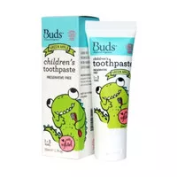 BUDS TOOTHPASTE WITH XYLITOL GREEN APPLE 50ML (1-3 YEARS)