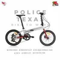 Sepeda Lipat Police Texas B2W Police Texas Bike to Work FREE TAS