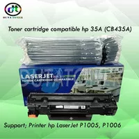 TINTA HP 35A Black CB435A Printer Laserjet P1005 P1006