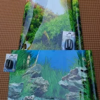 Background / Gambar Aquarium Panjang 50cm Permeter