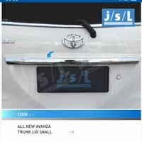 Trunklid All New Avanza 2012-2015 Type G Chrome