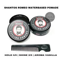 SHANTOS ROMEO STYLING POMADE WATERBASED STRONG HOLD 2.6 OZ SUDAH BPOM