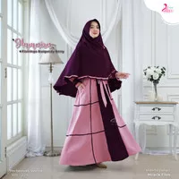 Alwa Hijab Amora set Busui Original Alwa Crepe