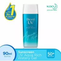 Biore UV Aqua Rich Watery Gel Sunscreen Skin Care SPF 50 PA++++ 90ml