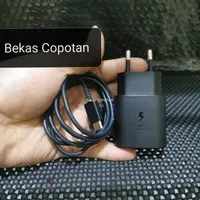 Charger Samsung Note 10 C to C bisa di S20 Note 20 dll BEKAS COPOTAN