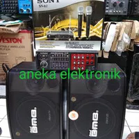 PAKET KARAOKE SPEAKER BMB 10 ORIGINAL GARANSI 3 TAHUN KUALITAS TOP