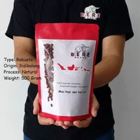 Kopi Robusta Sidikalang Sumatera 500 GRAM Bubuk Biji Coffee Bean Beans