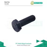 Baut Hexagon Bolt SM/SFC Baja 8.8 M12 - 1.75 x 50 Full Drat