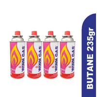 Tabung Gas Winn Gas Butane Gas Portable 235 Gram