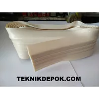 Step Nosing Karet 400 cm Cream Polos Nossing Pengaman Keramik