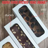 brownies fudgy / brownies durian oreo keju