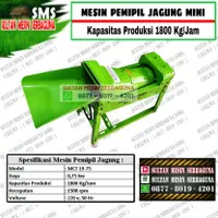 Mesin Pemipil Jagung Mini Tanpa Penggerak