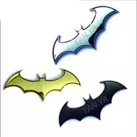 Sticker Emblem Mobil Batman 3D