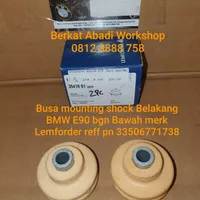 Busa mounting shock Belakang BMW E90 bgn Bawah reff pn 33506771738