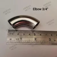 Elbow 304 stainless steel 3/4