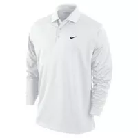 Polo shirt - Kaos Polo Kerah Lengan Panjang Nike - Maroon, S