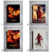 Poster film The Hunger Games Mockingjay 2 hiasan dinding hadiah custom