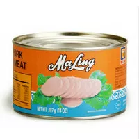 TTS Pork Lamb Meat / MaLing Canned Pork Luncheon Meat 397 GR