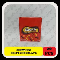 Chew-Eez Delfi Chocolate 1 box isi 20 Coklat Delfi ChewEez