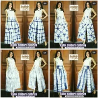 Kulot Shibori Cutbray Bawahan Batik Handmade Etnik Modern Cantik