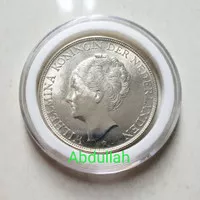 Koin Perak Belanda Di Curacao Kondisi AU